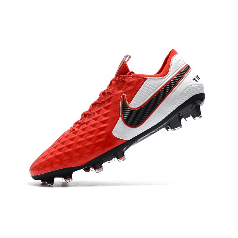 Nike Tiempo Legend Elite FG Červené Bílý Černá